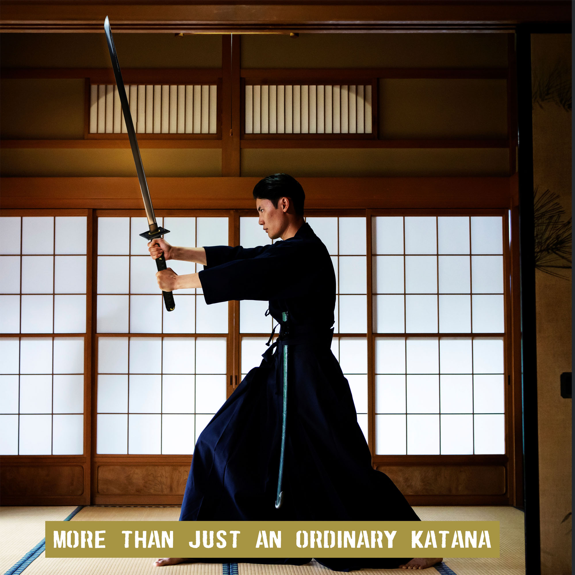 Black Damaskus Ninjato