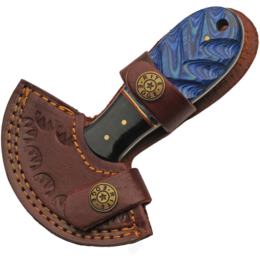 Damast Cutter Blue Colorwood 
