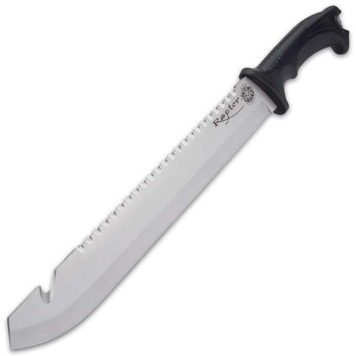 Colombian Raptor Black Machete with Sheath