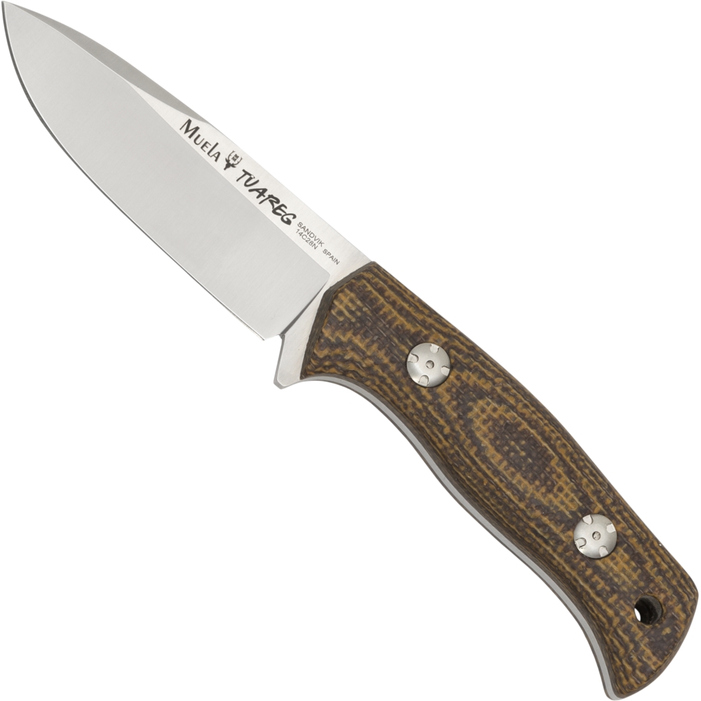 Tuareg knife, micarta brown