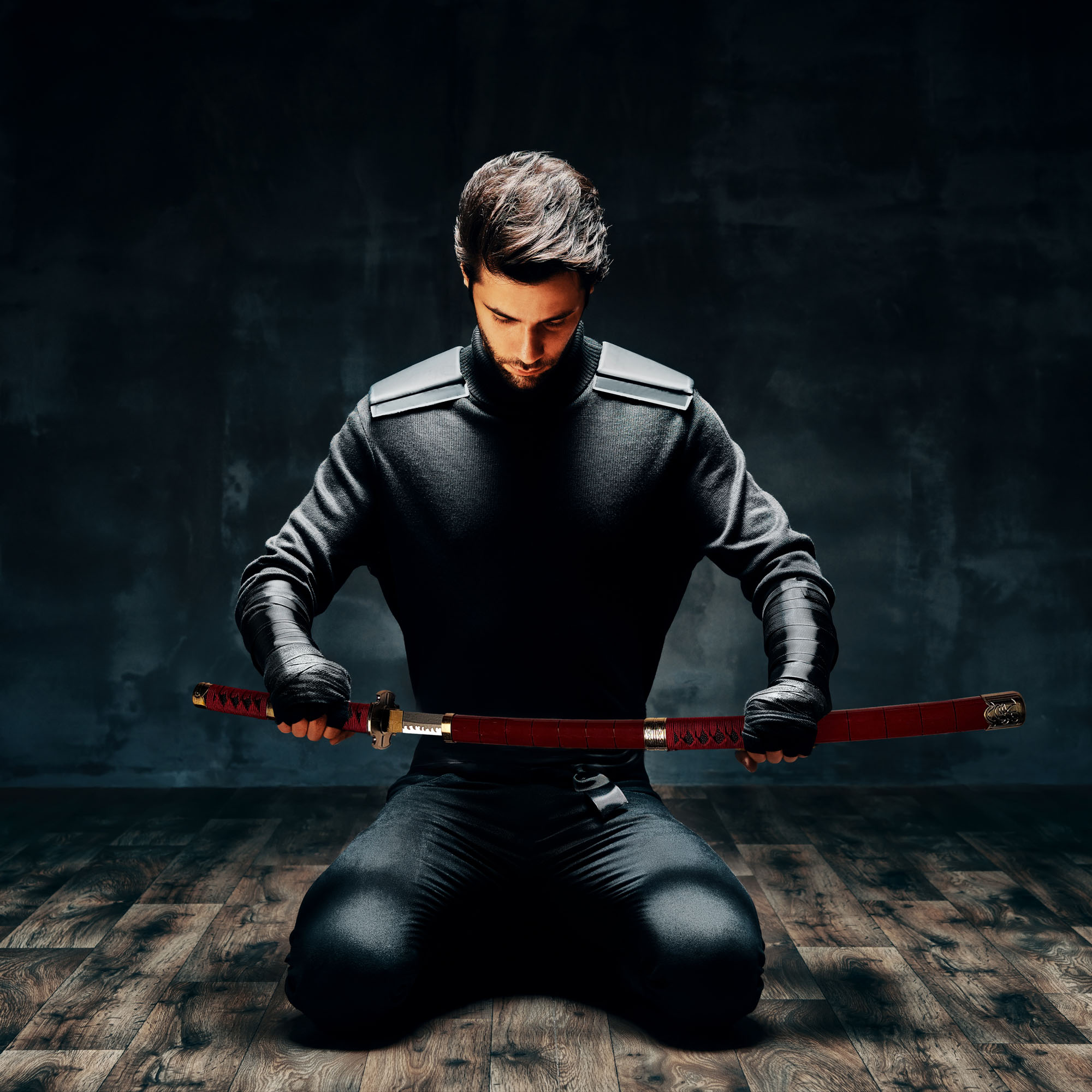One Piece - Sandai Kitetsu Katana aus Holz mit Scheide One Piece - Sandai Kitetsu Katana aus Holz mit Scheide