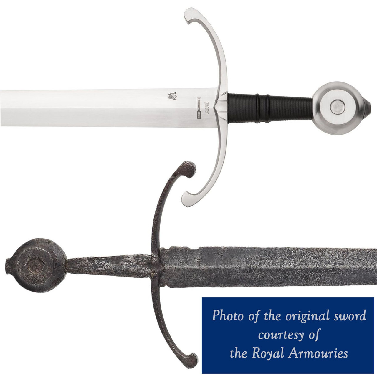 Ritterschwert, spätes 15. Jahrhundert - Royal Armouries Collection 