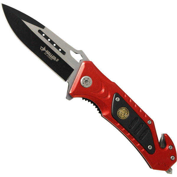 Rescue Pocket knife red / black