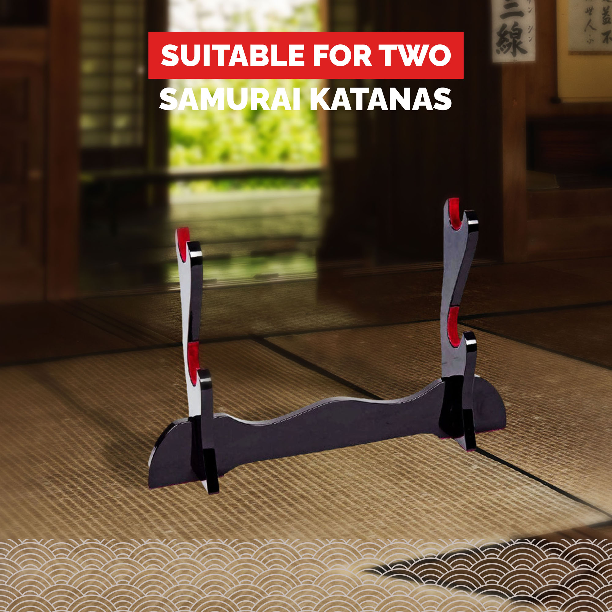 Stand for 2 Samurai Swords
