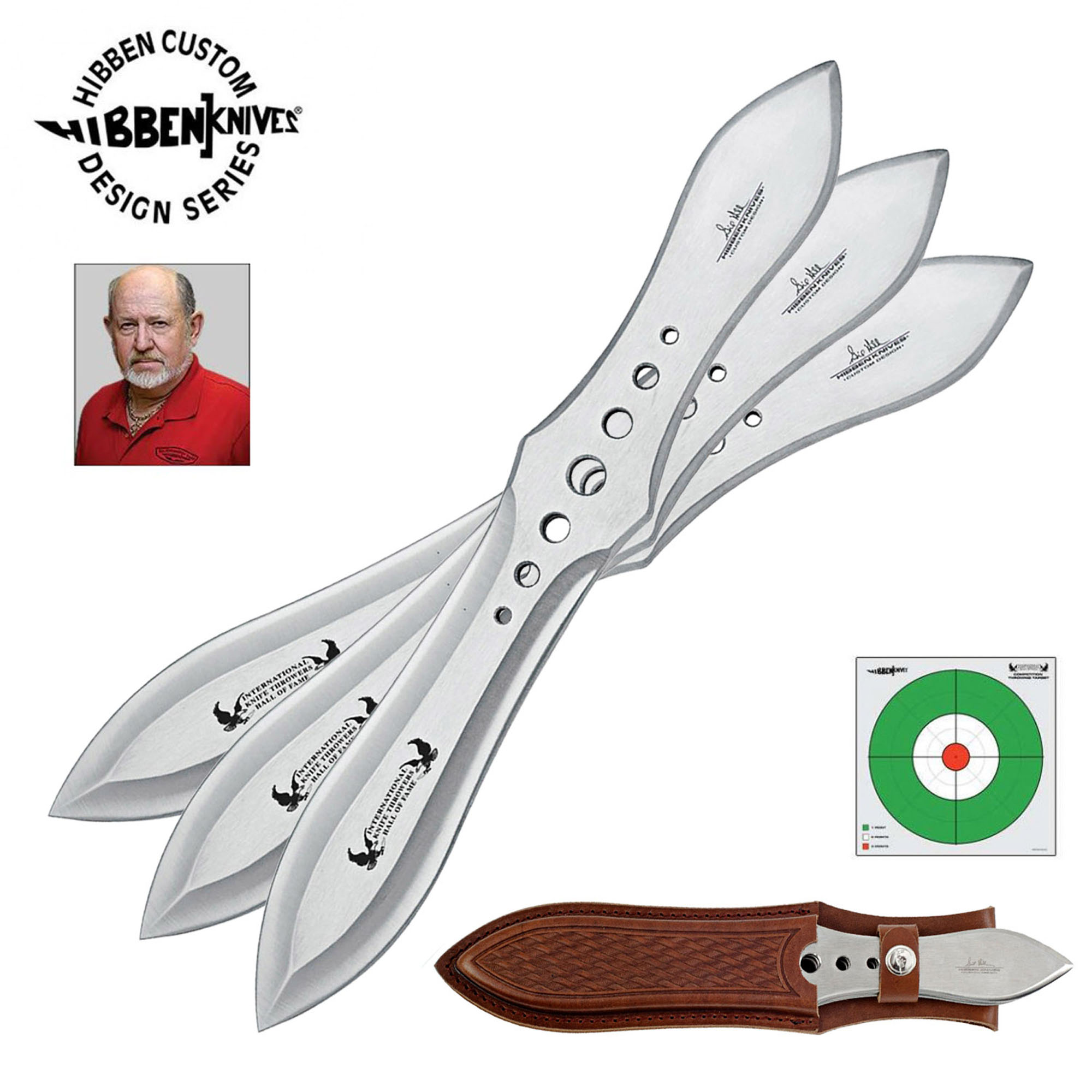 Hibben Competition Thrower Triple Set groß