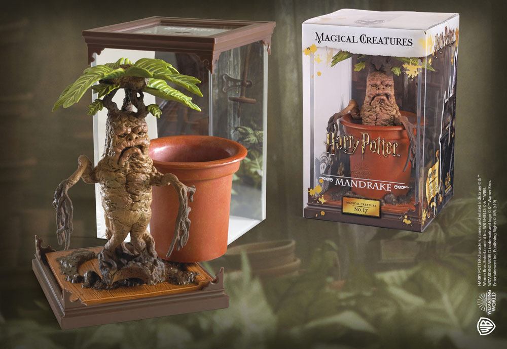 Harry Potter Magical Creatures Statue Mandrake 13 cm