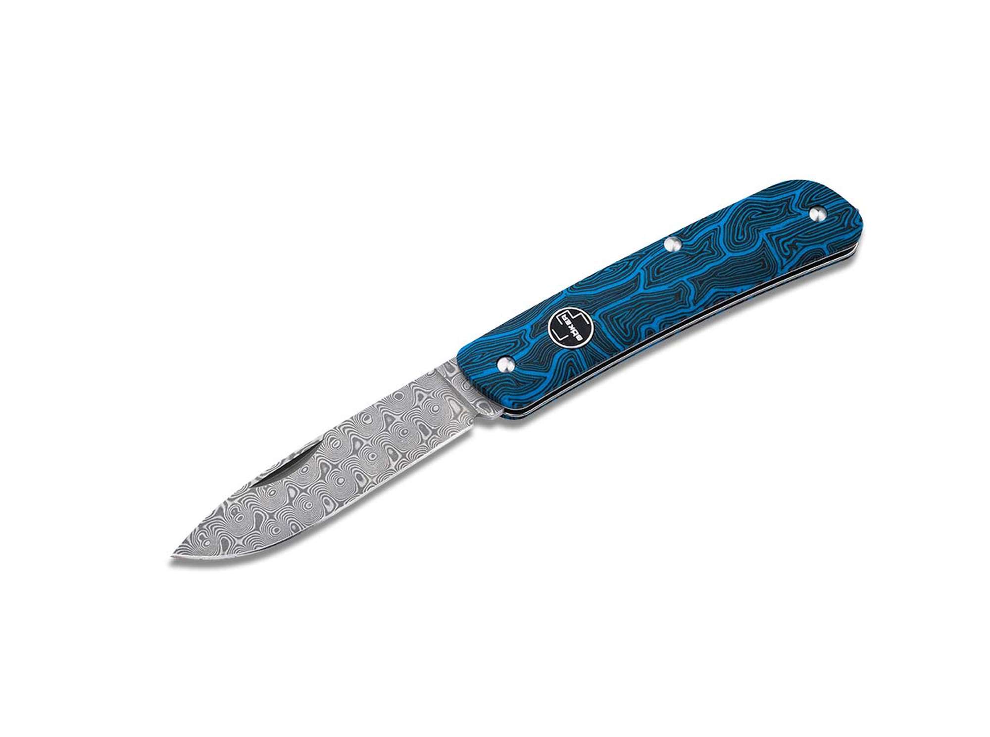 Tech Tool Blue Damascus