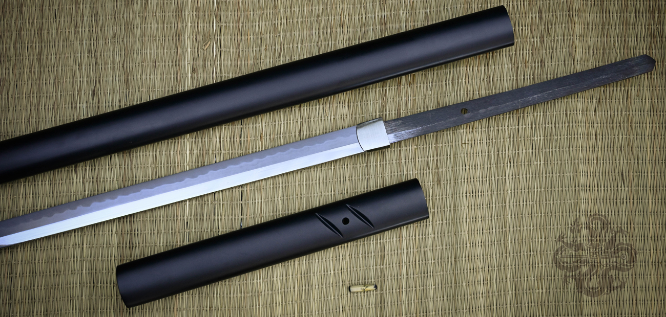 Zatoichi Shirasaya Katana, Black