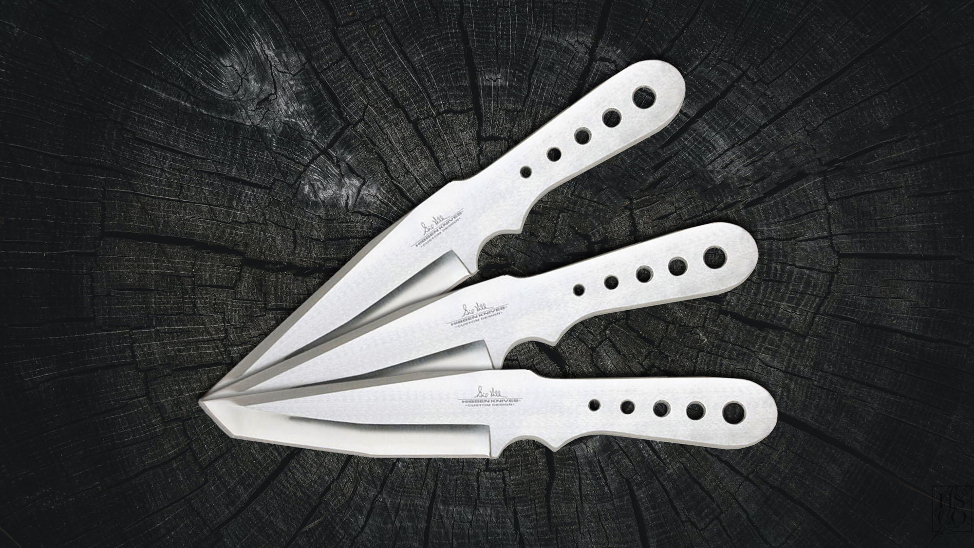 Gil Hibben Thrower Triple Set Tanto Large