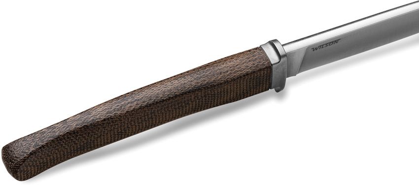 AGO Fixed Blade Green Micarta