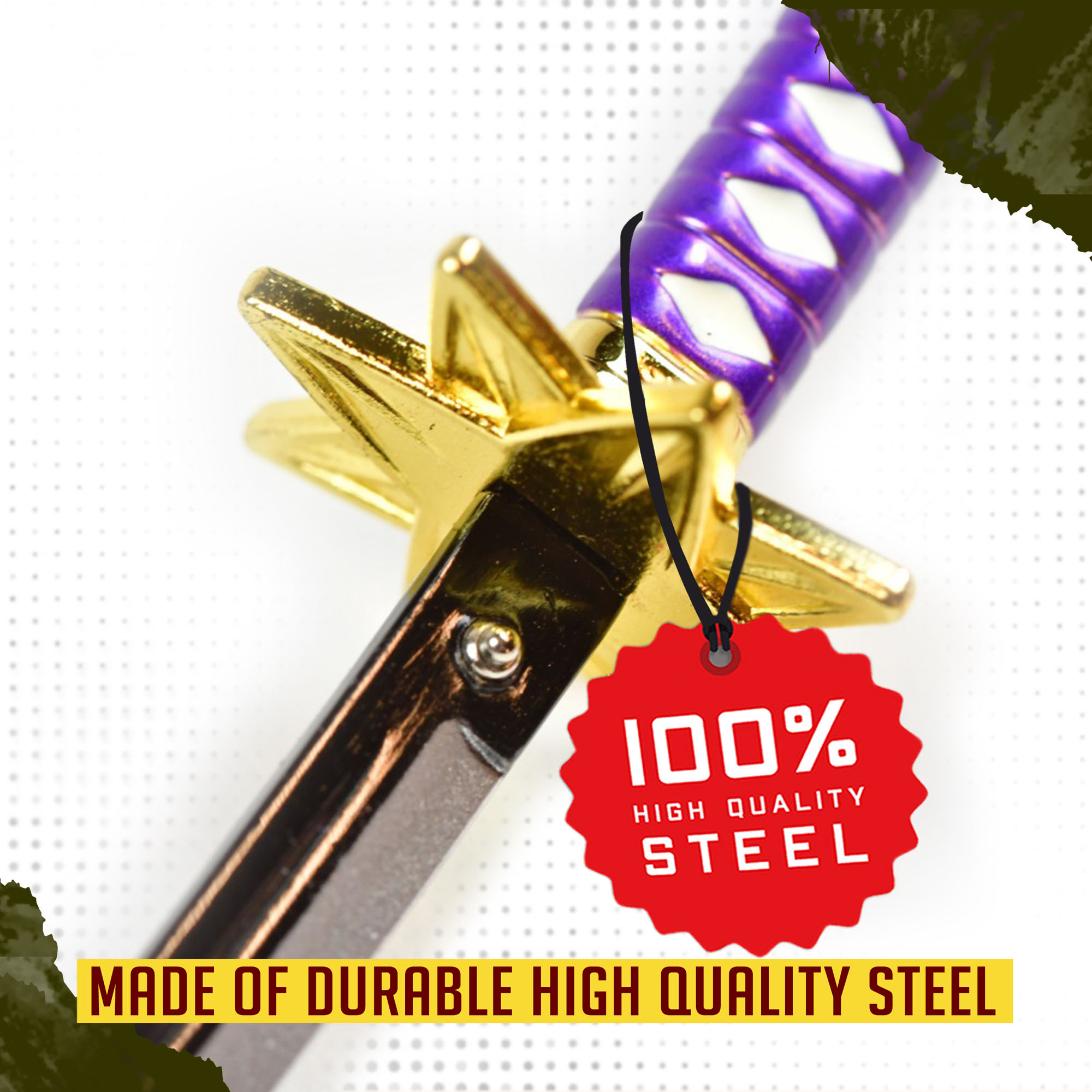 Bleach – Toshiro Hitsugaya Schwert, Anime Katana, Schwert Brieföffner mit Scheide und Ständer