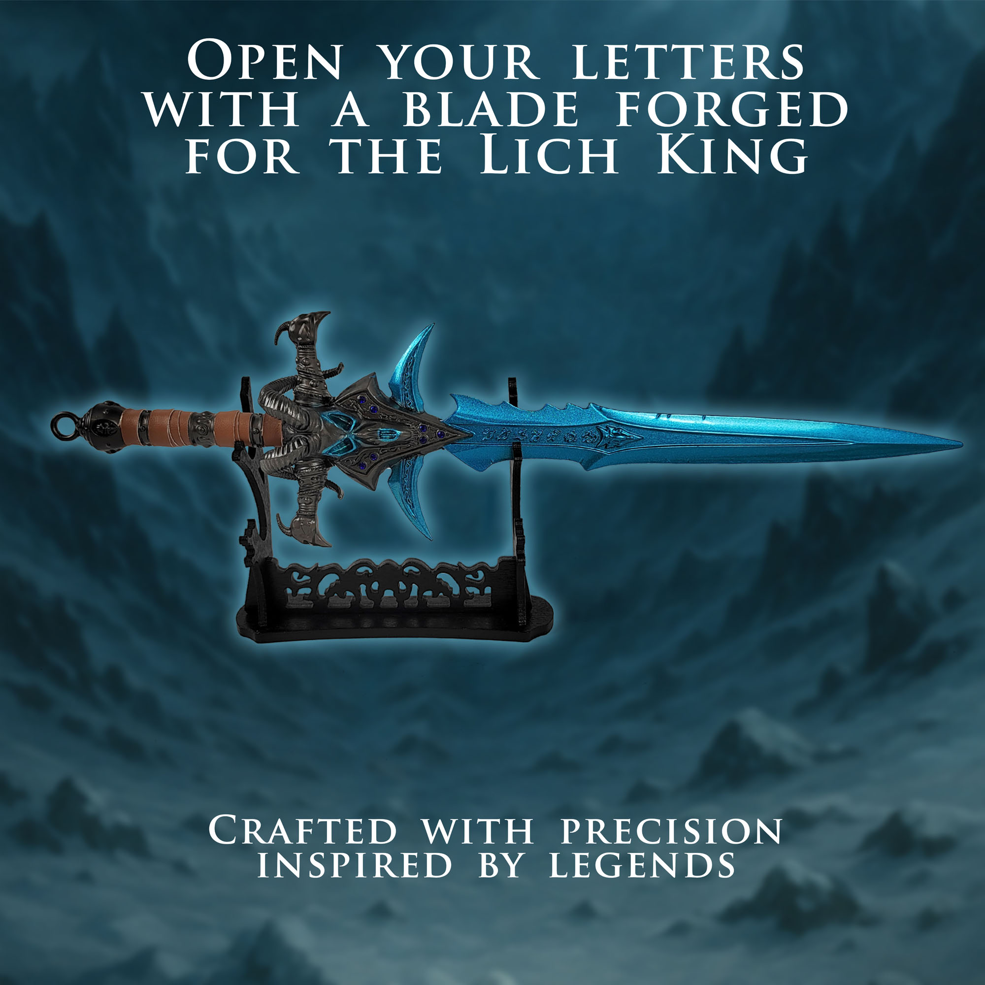 Warcraft – Frostmourne Schwert (Deluxe Brieföffnerversion)