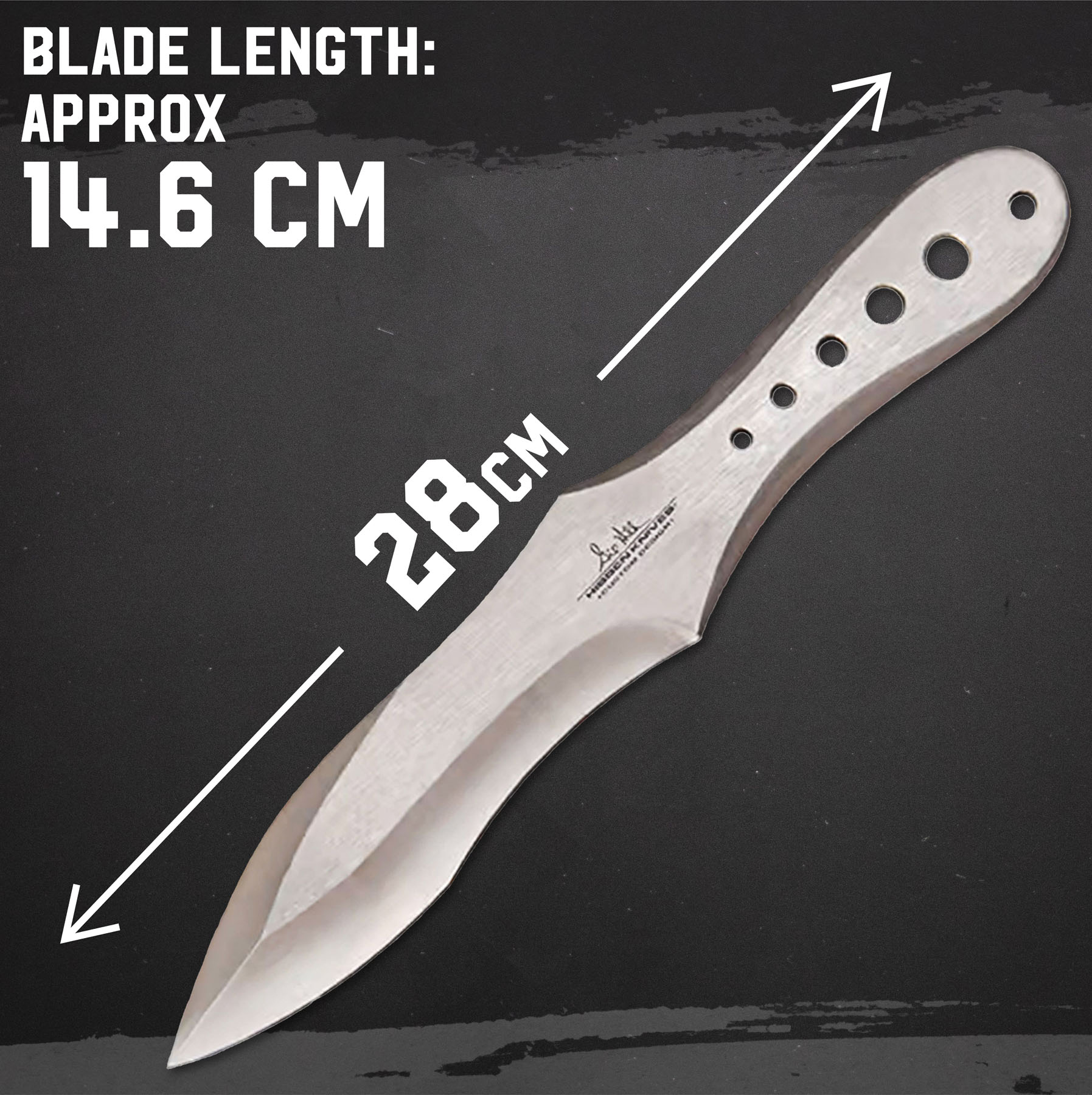 Gil Hibben Genx Pro Thrower Triple Set large