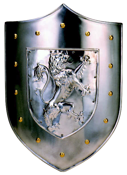 Rampant Lion Shield