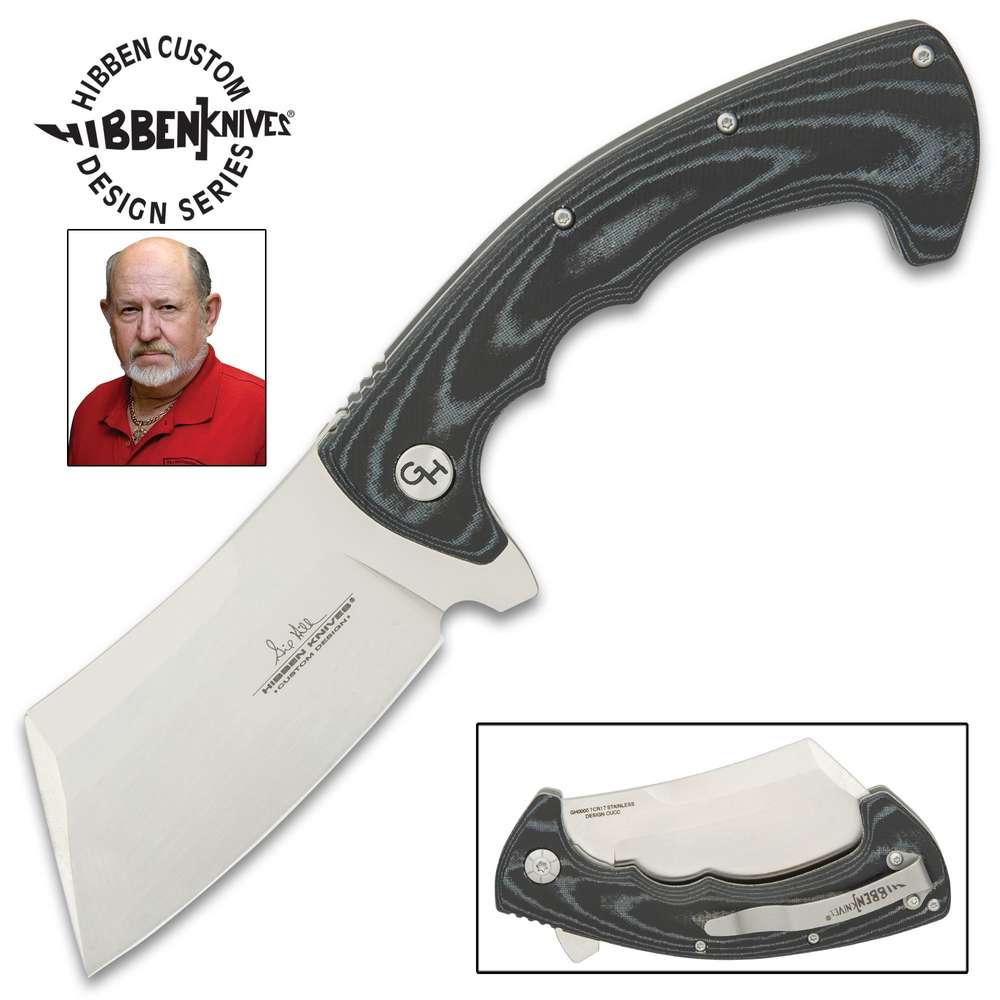 Gil Hibben Folding Cleaver Knife