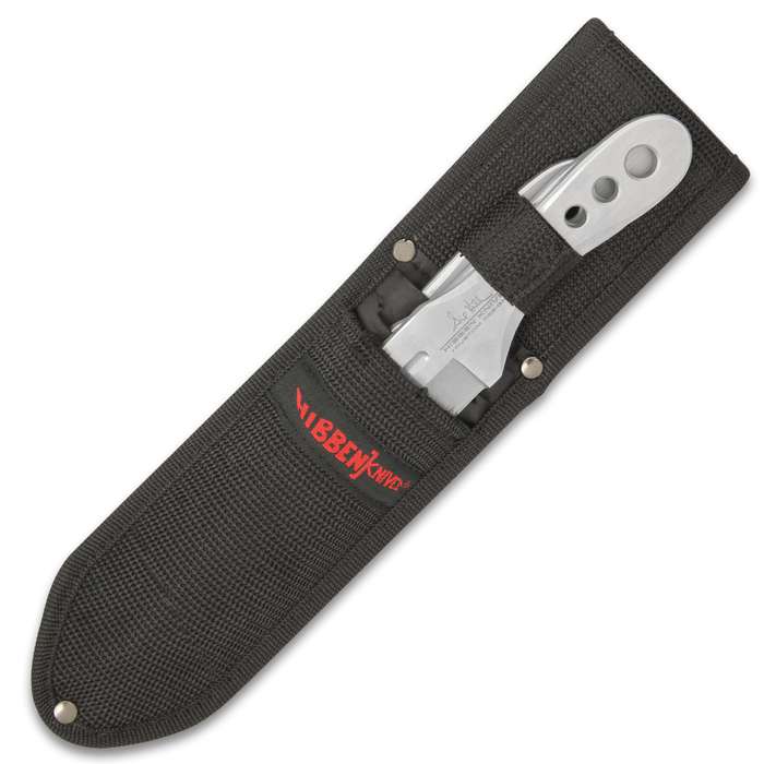 Hibben Throwing Knives Triple Set With Sheath