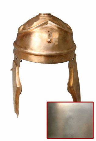 ITALIC A Helmet in 1.6 mm Tinned Steel