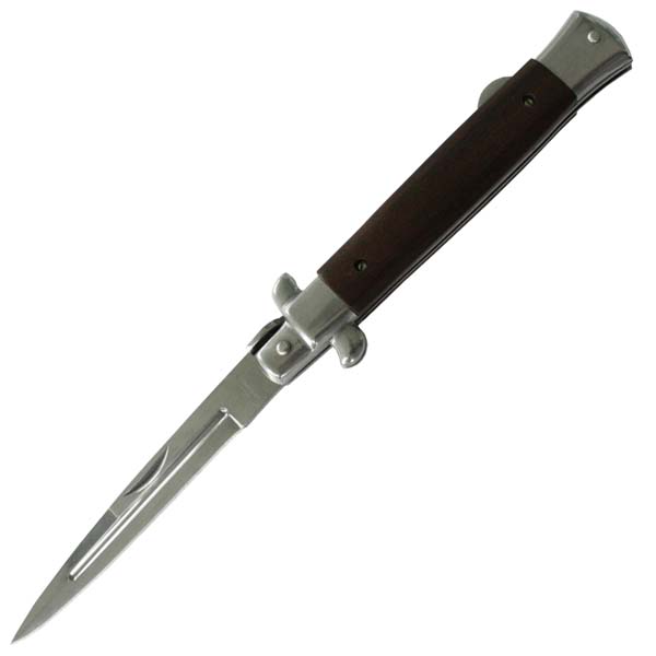 Stiletto Pocket Knife Ebony handle
