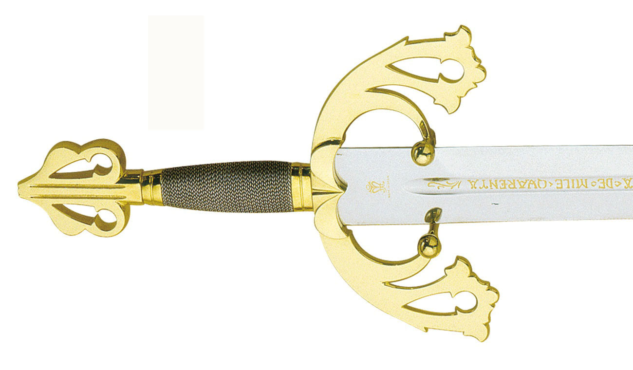 Tizona Cid Sword, Gold, 100 cm