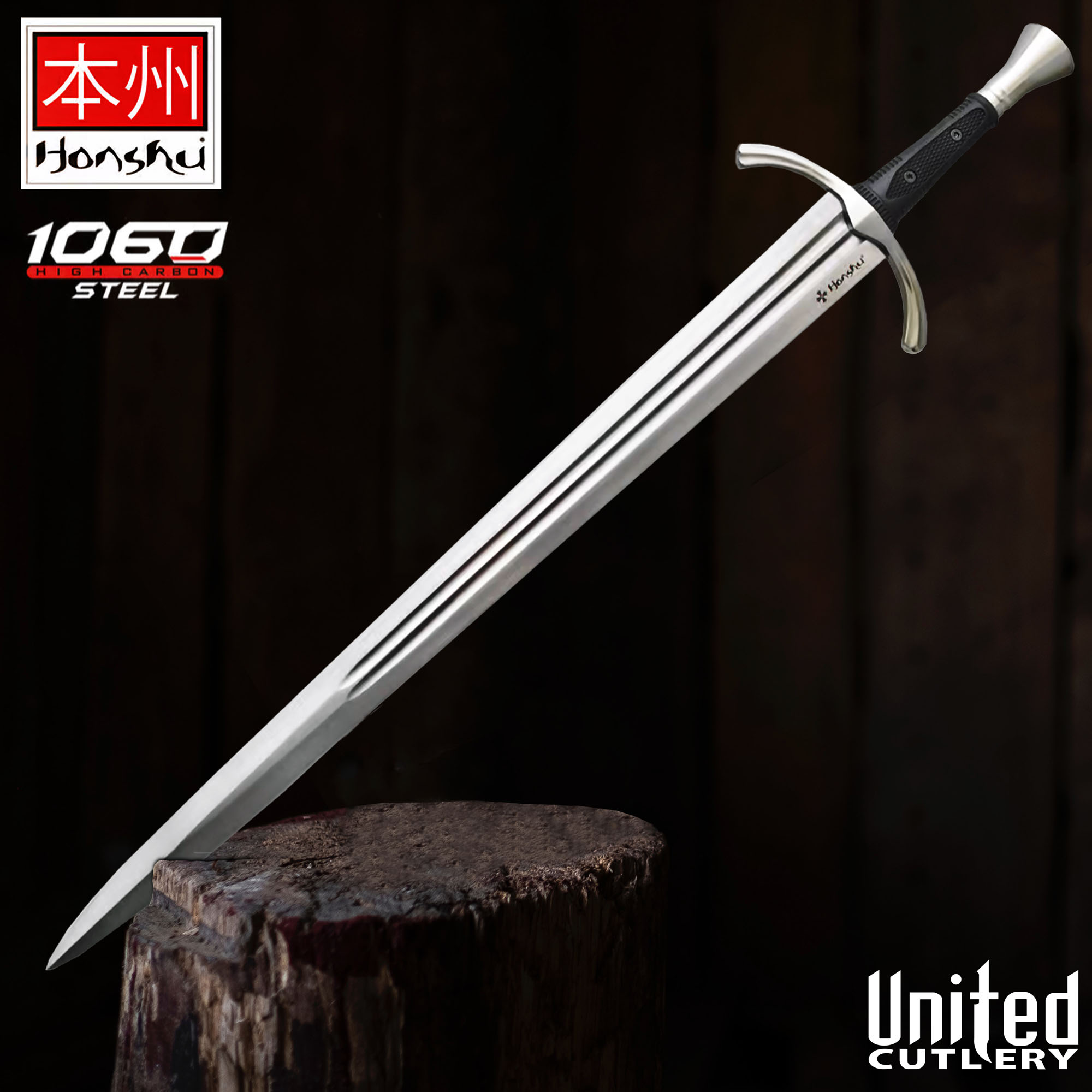 Honshu Single-Handed Broadsword And Scabbard