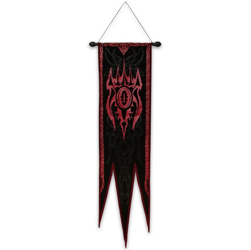 Die Keule von Sauron mit Ring - Red Eye Edition mit Kriegsbanner Die Keule von Sauron mit Ring - Red Eye Edition mit Kriegsbanner