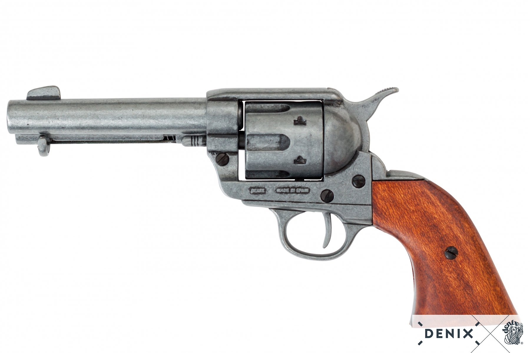 45er Colt Peacemaker gray with 6 bullets