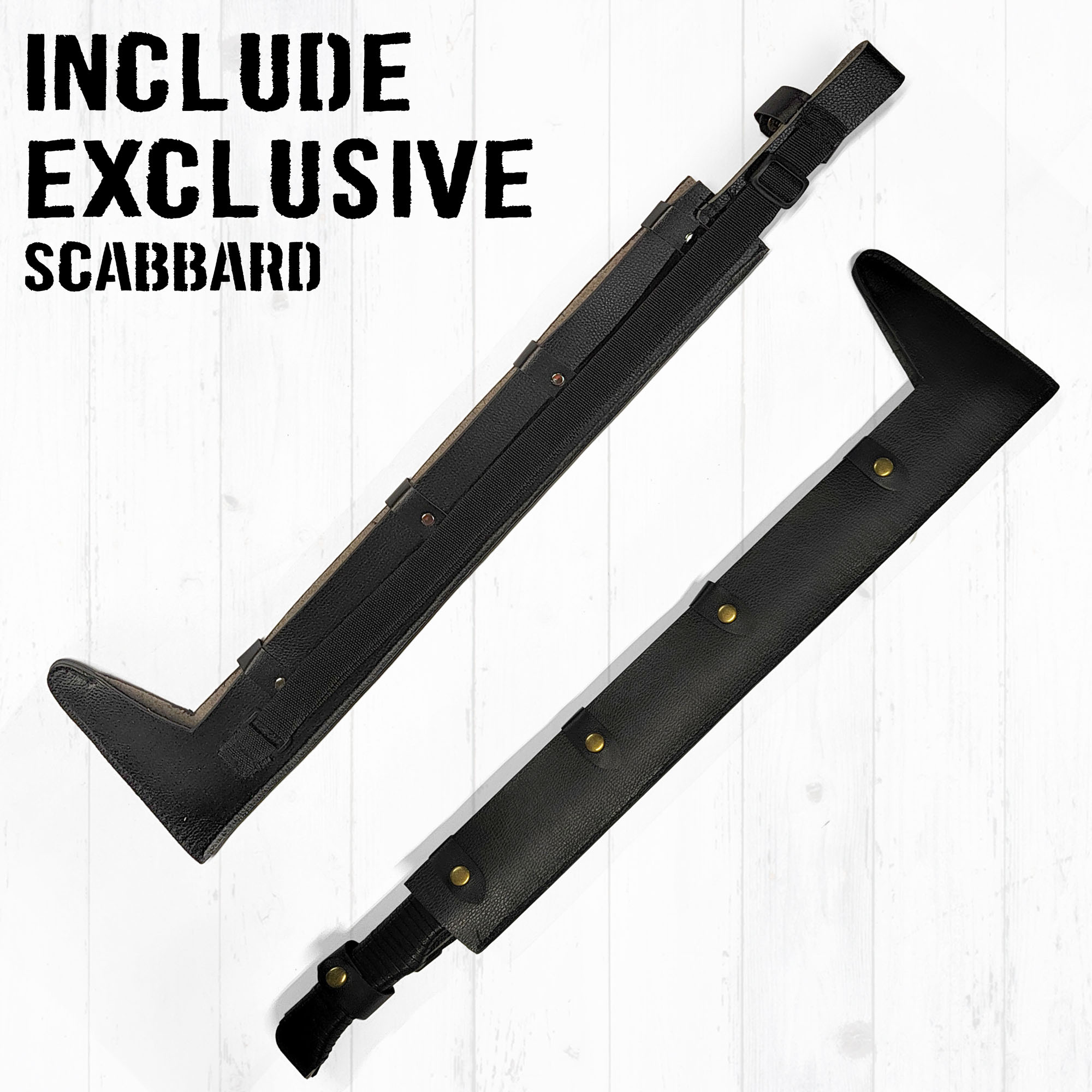 Der Herr der Ringe – Uruk-hai-Schwert mit Scheide und Wandtafel