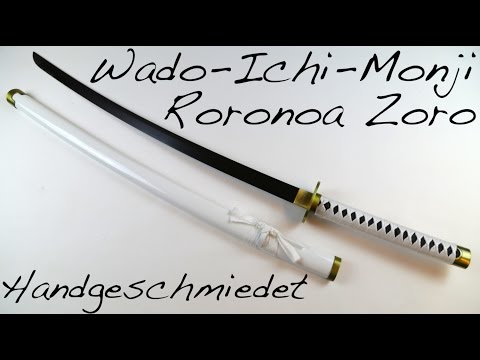 Wado-Ichi-Monji by Roronoa Zoro katana - handforged