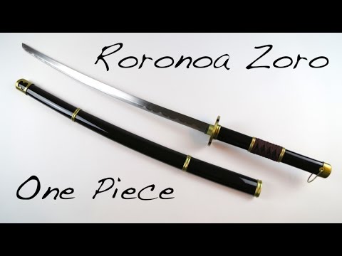 One Piece Roronoa Zoro Sandai Kitetsu Anime Sword
