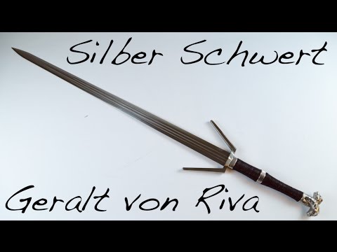 Witcher - Silver Sword with scabbard