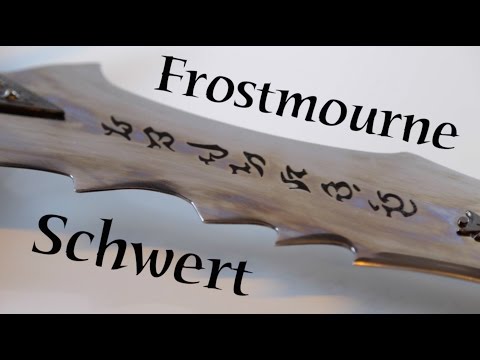 Warcraft - Frostmourne Schwert - Replik mit Wanddisplay Warcraft - Frostmourne Schwert - Replik mit Wanddisplay