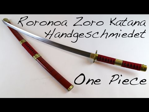 One Piece Roronoa Zoro Katana - handforged