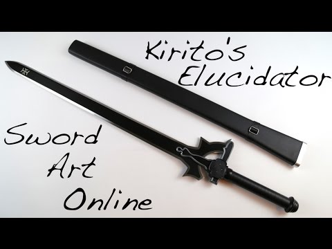 Sword Art Online - Kirito's Elucidator - handforged
