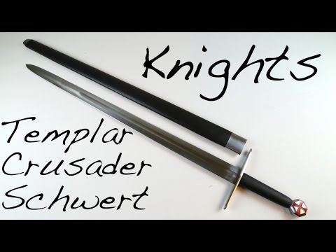 Knights Templar Crusader Sword