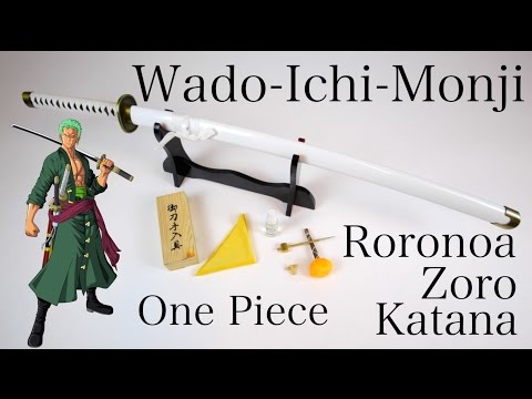 One Piece - Zoro´s Wado-Ichi-Monji - gefaltet, Set