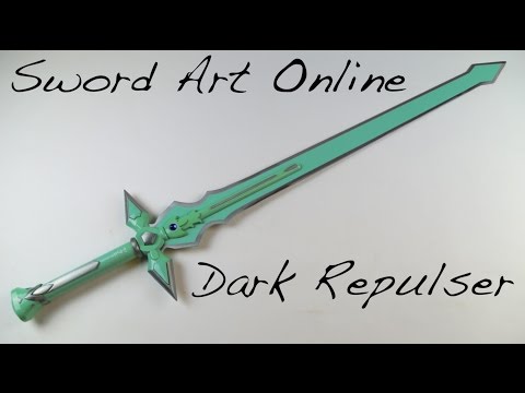 Sword Art Online – Dark Repulser Schwert, blau