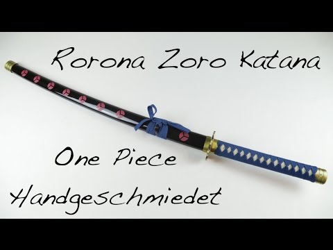 Roronoa Zoro Katana One Piece - handgeschmiedet