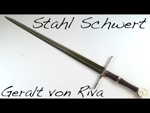 Witcher - Stahl Schwert mit Scheide Witcher - Stahl Schwert mit Scheide