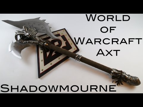 Warcraft - Shadowmourne axe - decorative version